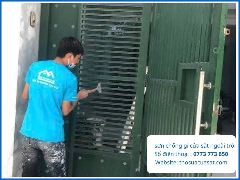 Các Loại Sơn Cửa Sắt Phổ Biến Hiện Nay