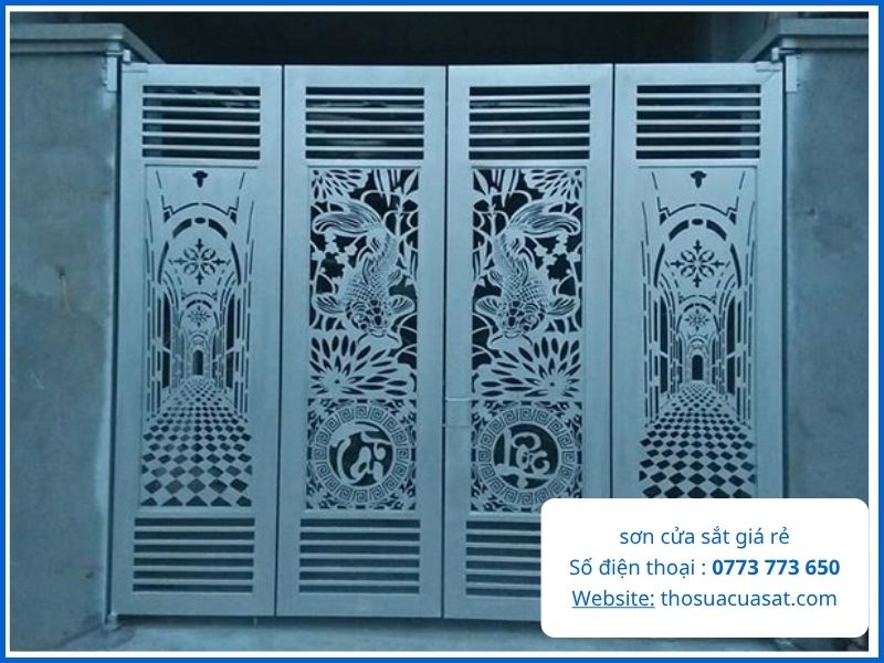 Dịch Vụ Sơn Cửa Sắt TPHCM Nhận sơn những Gì