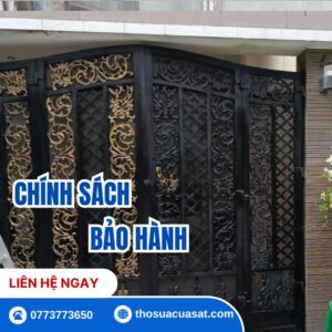 Chính Sách Bảo Hành Tại Sửa Cửa Sắt Ngọc Sang